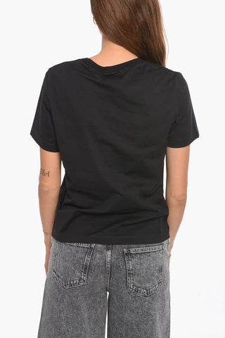 Crewneck T-shirt with LOVE Print