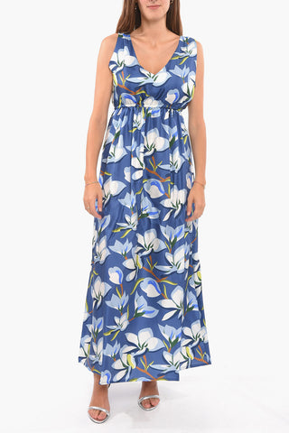 Pleated AMILIA Dress with Floral Print