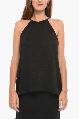 Top in Maglia Vanise' con Cut-out sul Retro