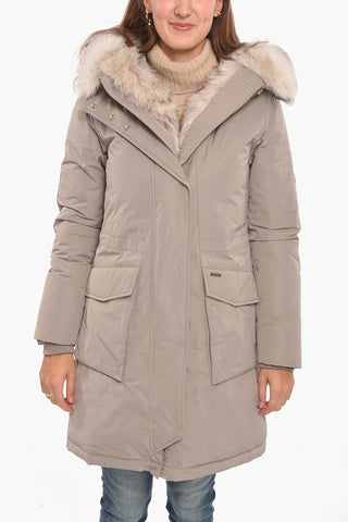 Padded MILITARY Parka with Finn Fox Fur