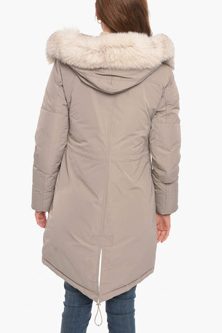 Padded MILITARY Parka with Finn Fox Fur