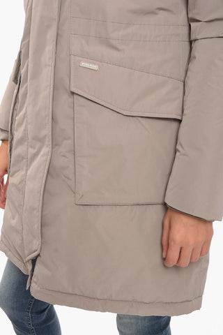 Padded MILITARY Parka with Finn Fox Fur