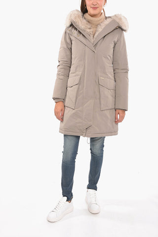 Padded MILITARY Parka with Finn Fox Fur