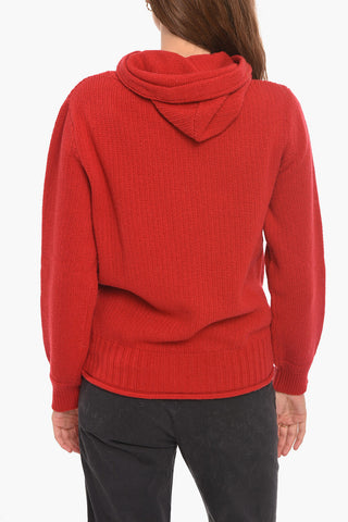 Wool Hoodie Sweather with Kangaroo Pocket