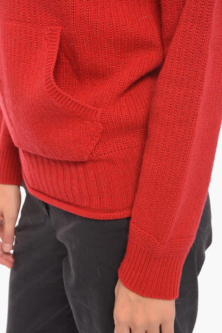 Wool Hoodie Sweather with Kangaroo Pocket