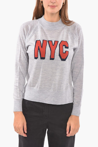 Wool IVY Sweather with NYC Print