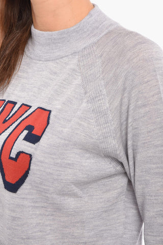 Wool IVY Sweather with NYC Print