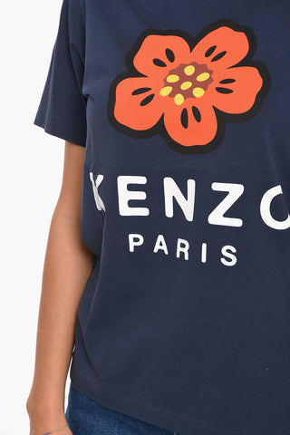 BOKE FLOWER T-shirt with Loose Fit