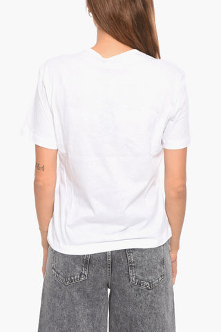Crewneck Short Sleeved SANDRA Printed T-shirt