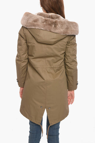 Double Layered REX Parka with Fur