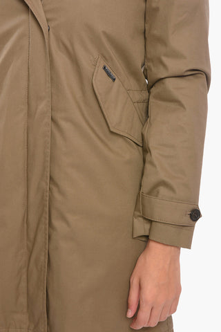 Double Layered REX Parka with Fur
