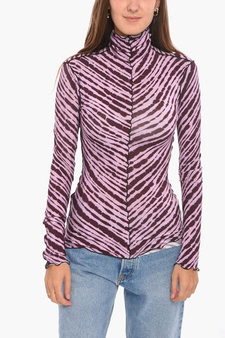 Lupetto con Stampa Tie Dye Elasticizzato