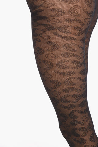 Solid Color Paisley Motif Hoses