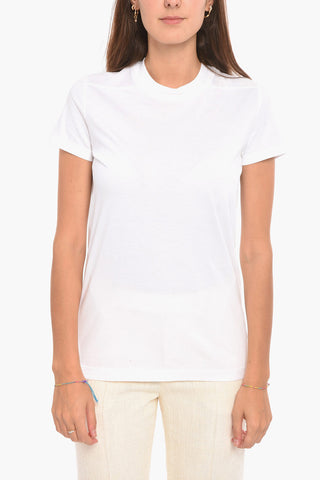 DRKSHDW Oversized T-shirt with Visible Stitching and Strap