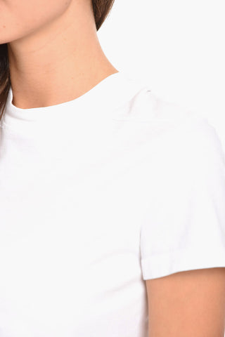 DRKSHDW Oversized T-shirt with Visible Stitching and Strap