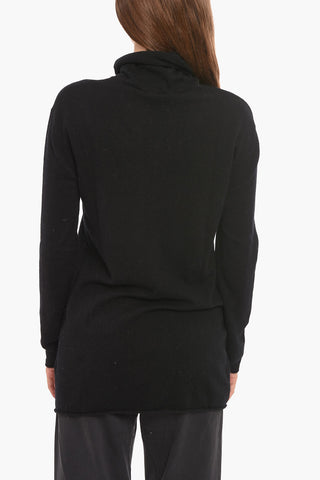 Cashmere Blend Oversized Sweather with Turtleneck