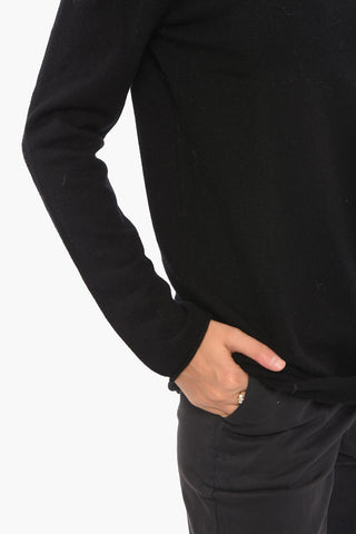 Cashmere Blend Oversized Sweather with Turtleneck