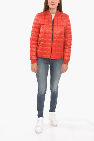 Bomber Reversibile con Chiusura Zip