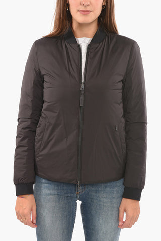 Bomber Reversibile con Chiusura Zip