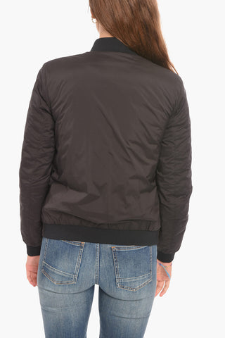 Bomber Reversibile con Chiusura Zip
