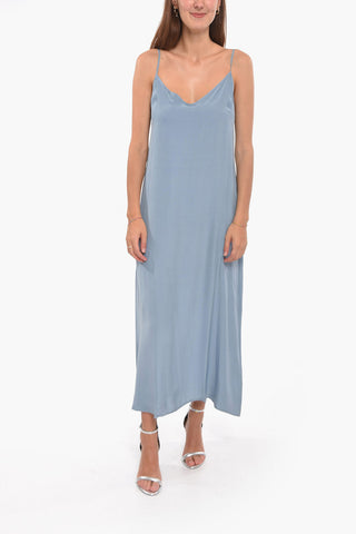 Silk ABBY Dress with Shoulder Straps