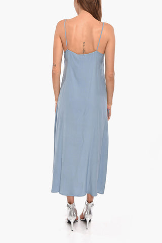 Silk ABBY Dress with Shoulder Straps