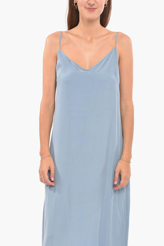 Silk ABBY Dress with Shoulder Straps