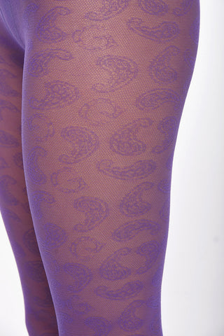 Solid Color Paisley Motif Hoses