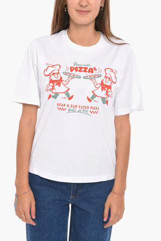 Printed Cotton PIZZA T-Shirt
