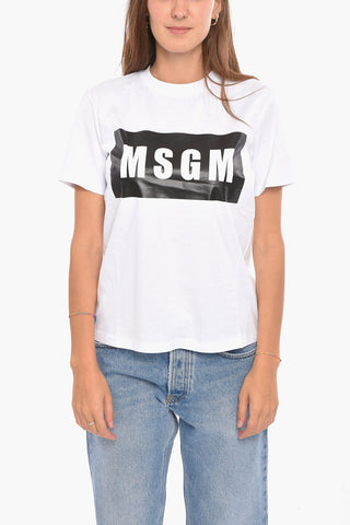 Box Logo Print Short Sleeved Crewneck T-shirt