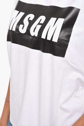 Box Logo Print Short Sleeved Crewneck T-shirt