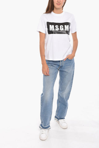 Box Logo Print Short Sleeved Crewneck T-shirt
