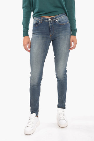 MARTEN Skinny Denims with Stone Wash Effect