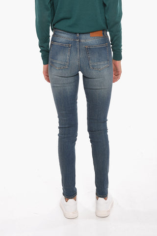 MARTEN Skinny Denims with Stone Wash Effect