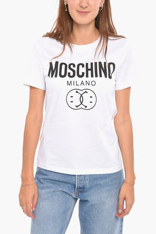 Crewneck Printed Short Sleeved T-shirt