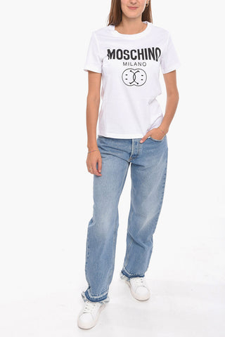 Crewneck Printed Short Sleeved T-shirt