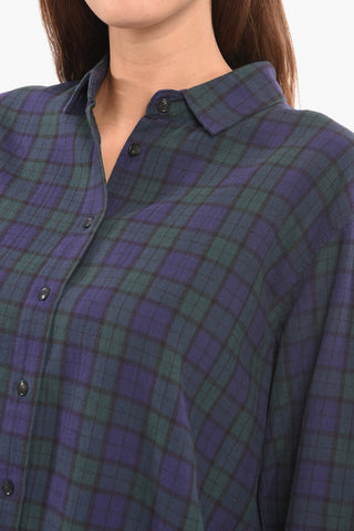 Flannel Shirt with Check Pattern