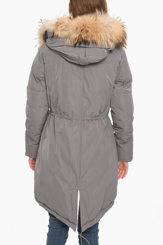 Parka MILITARY Imbottito con Pelliccia di Murmasky