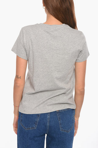 T-shirt Girocollo con Logo