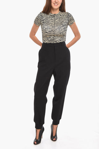 Virgin-wool MAGDA Tailored Joggers