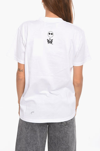 Printed Crewneck Short Sleeved T-shirt