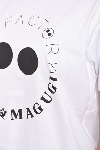 Printed Crewneck Short Sleeved T-shirt