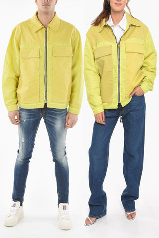 RED TAG Giubbotto UNISEX Utility in Doppio Tessuto con Chiusura Zip
