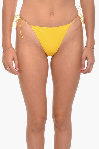Solid Bikini Brief with Side Ties