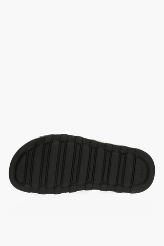 Logoed Leather Sandals