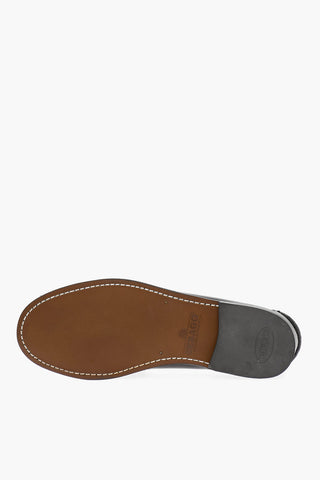 Leather Loafers With Tassels And Leather Sole