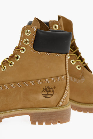 Stivali In pelle Waterproof Con Suola Carroarmato
