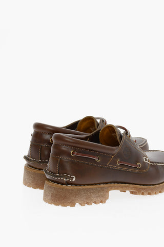 Scarpe In Pelle Stringate