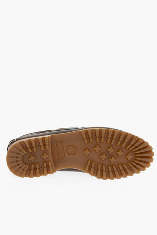 Scarpe In Pelle Stringate