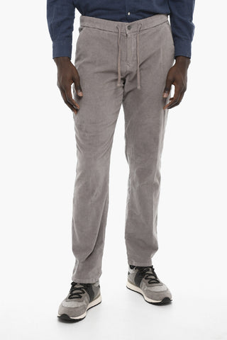 Solid Color Corduroy Pants